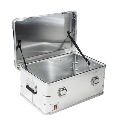 RS PRO Waterproof Metal Equipment case, 250 x 580 x 385mm