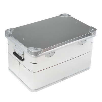 RS PRO Waterproof Metal Equipment case, 340 x 580 x 385mm