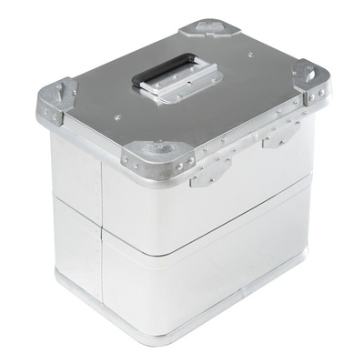 RS PRO Waterproof Metal Equipment case, 340 x 380 x 285mm