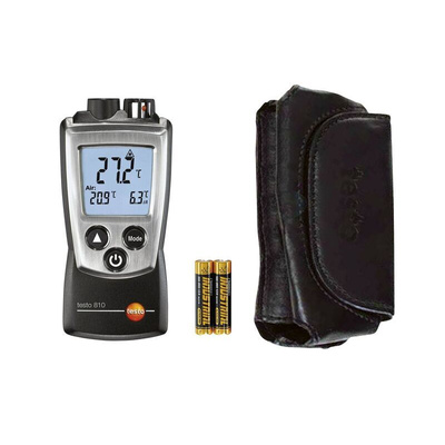 Testo 810 Infrared Thermometer, -30°C Min, ±2 % Accuracy, °C Measurements