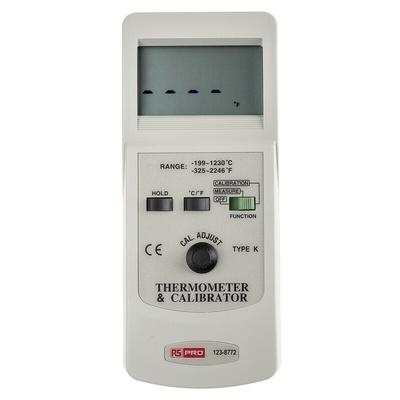 RS PRO Temperature Calibrator, With RS Calibration