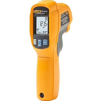 Fluke 64 MAX Infrared Thermometer, -30°C Min, ±1 °C Accuracy, °C and °F Measurements