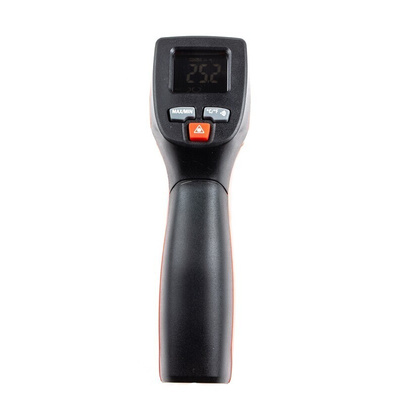 RS PRO Infrared Thermometer, -50°C Min, +380 °C, +716 °F Max, °C and °F Measurements