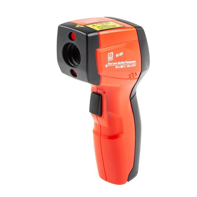 RS PRO Infrared Thermometer, -50°C Min, +380 °C, +716 °F Max, °C and °F Measurements