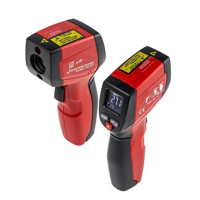RS PRO RS-820 IR Thermometer, -50°C Min, °C and °F Measurements
