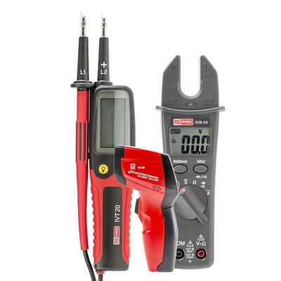 RS PRO RS-820 IR Thermometer, -50°C Min, °C and °F Measurements