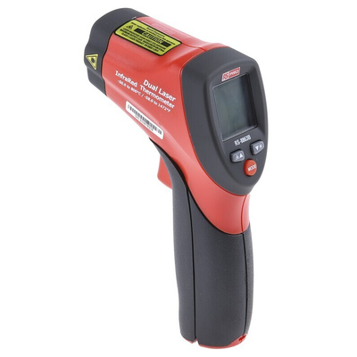 RS PRO Infrared Thermometer, –50 °C, +23 °F Min, ±1.8 °F, ±1 °C Accuracy, °C and °F Measurements