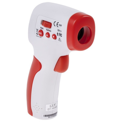 RS PRO RS-8806S Forehead Infrared Thermometer, 32°C Min, ±0.3°C Accuracy, °C and °F Measurements