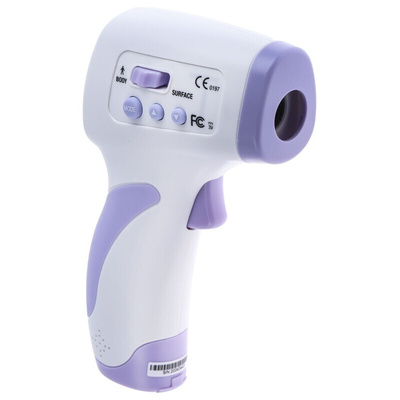 Extech IR200 Forehead Infrared Thermometer, +32°C Min, ±0.3 °C Accuracy, °C and °F Measurements