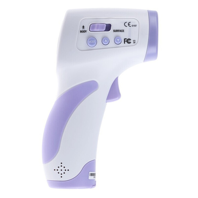 Extech IR200 Forehead Infrared Thermometer, +32°C Min, ±0.3 °C Accuracy, °C and °F Measurements