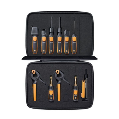 Testo Smart Probes HVAC/R Ultimate kit Wireless Multimeter Kit for Multipurpose Use, ±0.5 (testo 405i) °C, ±0.5 (testo