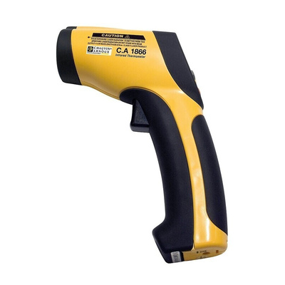 Chauvin Arnoux CA 1866 Infrared Thermometer, -50°C Min, ±1.5 °C Accuracy, °C Measurements