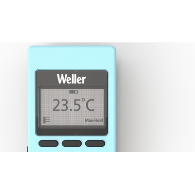 Weller WCU Digital Thermometer, K Probe, +1200°C Max