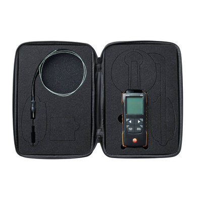 Testo 925 Differential Digital Thermometer for Air Quality Control, Refrigeration Use, K Probe, +1000°C Max