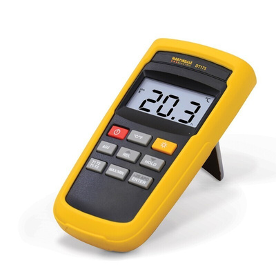 Martindale DT173 Thermocouple Temperature Logging Digital Thermometer for Industrial Use, K Probe, 1 Input(s), +1372°C