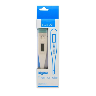 Crest Medical 30THERM LCD Digital Thermometer for Medical Use, RTD Temperature Probe Probe, +42°C Max, ±0.0 °C Accuracy