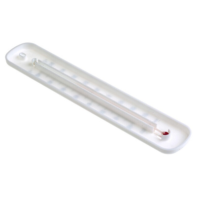 Brannan Wall Mount Glass Thermometer, +50 °C max