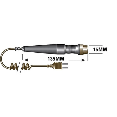 RS PRO T Temperature Probe, +250 °C Max