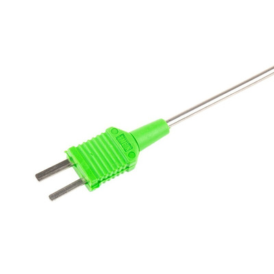 RS PRO K General Temperature Probe, 100mm Length, 3mm Diameter, +750 °C Max