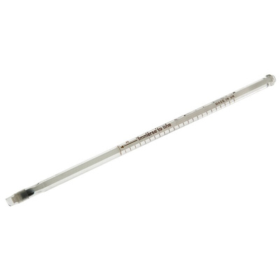 Brannan Immersion Glass Thermometer, +110 °C max
