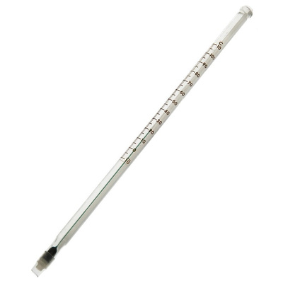 Brannan Immersion Glass Thermometer, +110 °C max