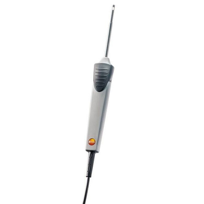 Testo K Air Temperature Probe, 115mm Length, 4mm Diameter, +400 °C Max