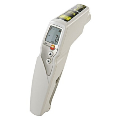 Testo 831 Infrared Thermometer, -30°C Min, ±1.5 °C Accuracy, °C Measurements With RS Calibration