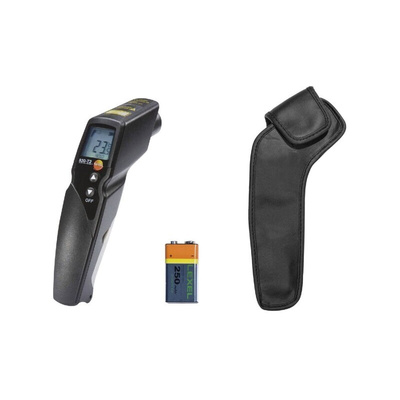 Testo 830-T2-Set Infrared Thermometer, -30°C Min, ±1.5 °C Accuracy, °C Measurements