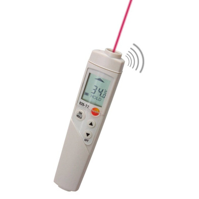 Testo 826-T2 Infrared Thermometer, -50°C Min, ±1.5 °C Accuracy, °C Measurements