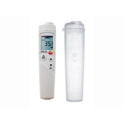 Testo 826-T2 Infrared Thermometer, -50°C Min, ±1.5 °C Accuracy, °C Measurements