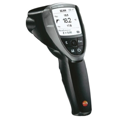 Testo 835-T1 Infrared Thermometer, -30°C Min, ±1 °C, ±1.5 °C, ±2.5 °C Accuracy, °C Measurements