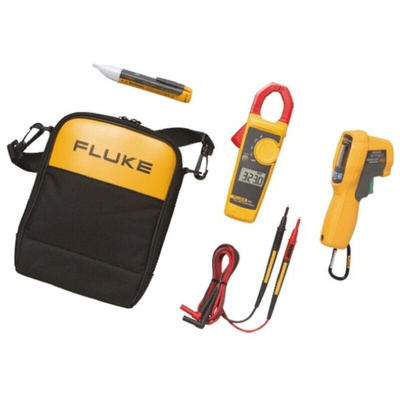 Fluke 62MAX+ Thermometer Kit, -30°C Min, ±3 °C Accuracy, °C and °F Measurements
