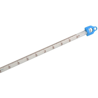 Brannan Immersion Glass Thermometer, +110 °C max