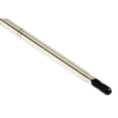 Brannan Immersion Glass Thermometer, +330 °C max