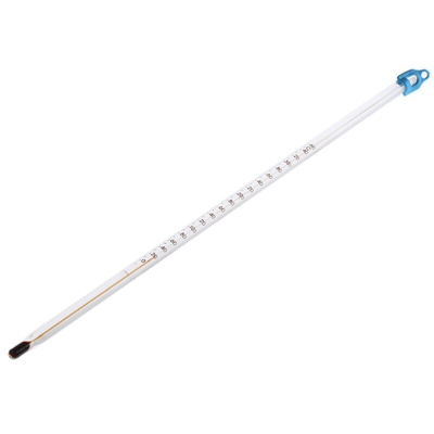 Brannan Immersion Glass Thermometer, +360 °C max
