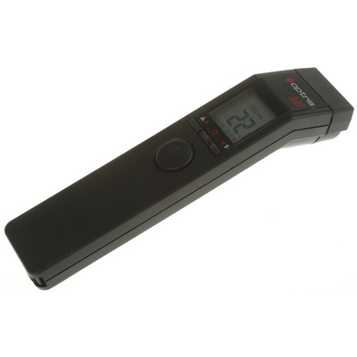 Optris MiniSight Infrared Thermometer, -32°C Min, ±1 % Accuracy, °C and °F Measurements With RS Calibration