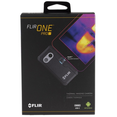 FLIR ONE Pro LT for Smartphone USB-C Thermal Imaging Camera, -20 → +120 °C, 80 x 60pixel Detector Resolution