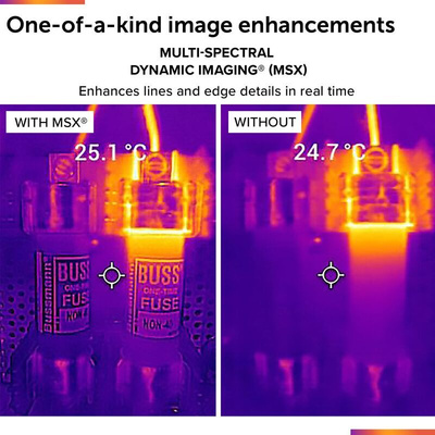 FLIR TG267 Bluetooth, USB 2.0 Thermal Imaging Camera, –25 → +380 °C, 160 x 120pixel Detector Resolution