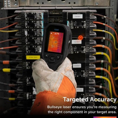 FLIR TG267 Bluetooth, USB 2.0 Thermal Imaging Camera, –25 → +380 °C, 160 x 120pixel Detector Resolution