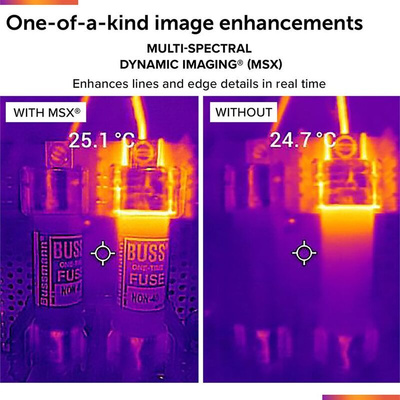 FLIR TG165-X USB 2.0 Thermal Imaging Camera, –25 → +300 °C, 80 x 60pixel Detector Resolution