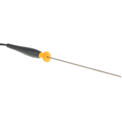 Fluke K General Thermocouple, 213mm Length, 3.2mm Diameter, +1090 °C Max, With SYS Calibration