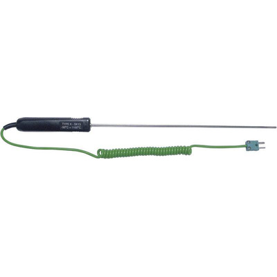 Chauvin Arnoux K Needle General Temperature Probe, 300mm Length, 3mm Diameter, 1100 °C Max