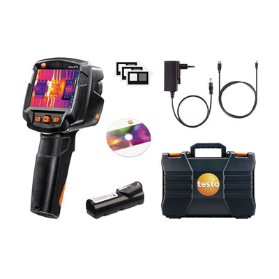Testo 871s USB Micro-B Thermal Imaging Camera, 0 → +650 °C, -30 → +100 °C, 240 x 180pixel Detector