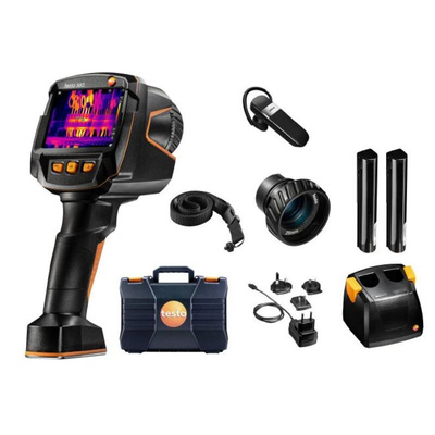testo 883-2 Thermal Imaging Camera, -30 → 650 °C, 320 x 240pixel Detector Resolution