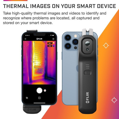 FLIR ONE EDGE Thermal Imaging Camera, -20 → 120 °C, 80 x 60pixel Detector Resolution
