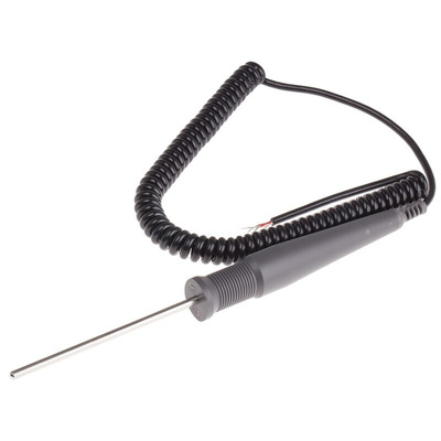 RS PRO PT100 Insertion, Needle Temperature Probe, 100mm Length, 4mm Diameter, +250 °C Max