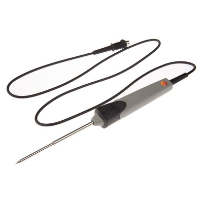 Testo NTC Immersion, Penetration Temperature Probe, 50 mm, 115 mm Length, 4 mm, 5 mm Diameter, +150 °C Max