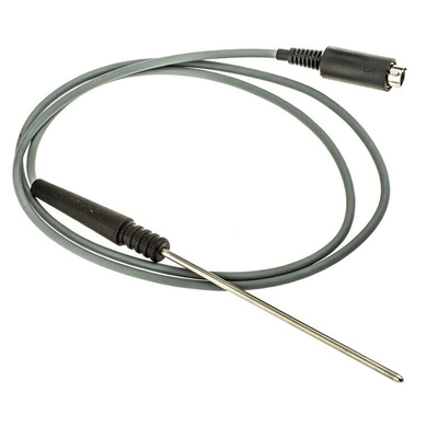Pico Technology PT100 General Temperature Probe, 120mm Length, 3mm Diameter, +260 °C Max