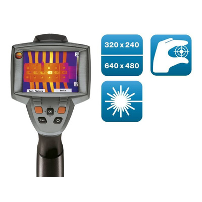 Testo 882 Thermal Imaging Camera, -20 → +350 °C, 320 x 240pixel Detector Resolution