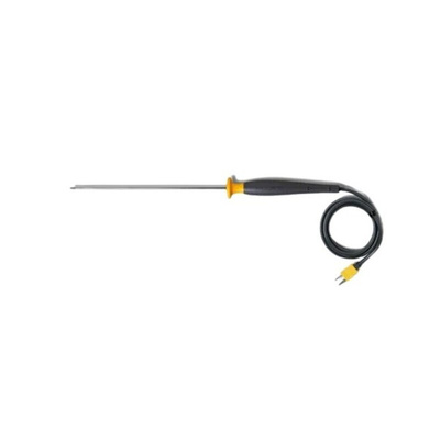 Fluke K General Temperature Probe, 213mm Length, 3.2mm Diameter, +1090 °C Max